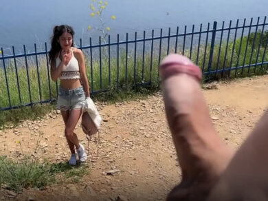 imagen Voyeur de playa triunfa con una zorra